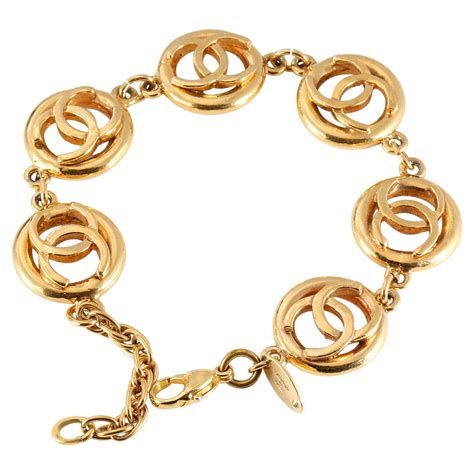 chanel gold metal bracelet|new Chanel gold bracelet.